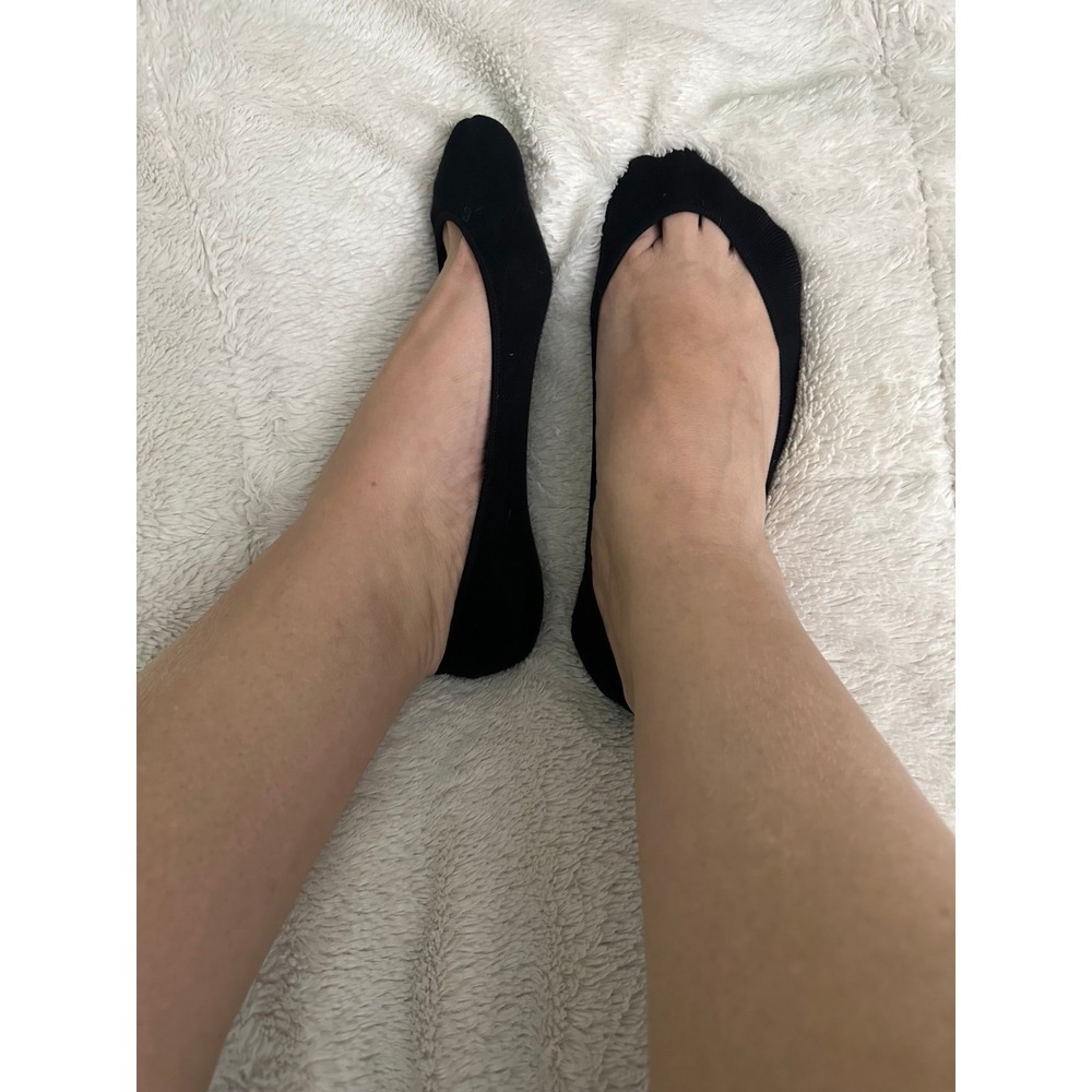 Black slip on work sock good for standing on your feet all day